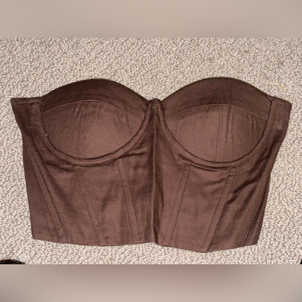 back lace corset top